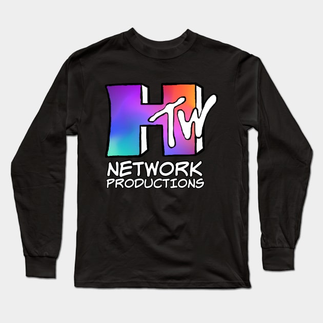 HTW Network Productions (Crew Shirt) Long Sleeve T-Shirt by HTW Shop